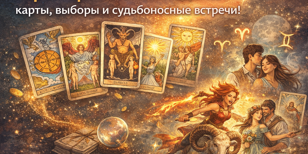 Таро-прогноз на неделю с 13.04. по 19.04.2026 для всех знаков Зодиака