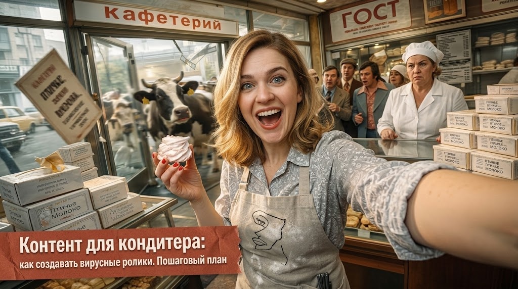    Пошаговый план: вирусный контент для кондитера admin
