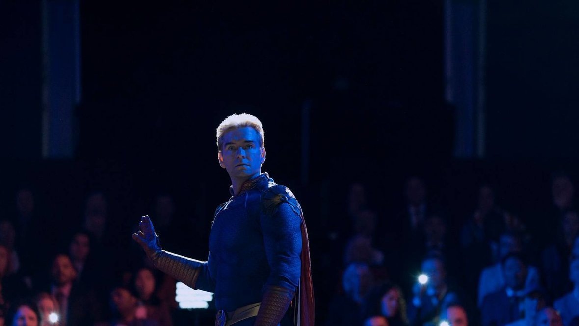    Кадр из сериала «Пацаны», реж. Филип Сгриккиа, Фред Туа, Сара Бойд и др., Prime Video