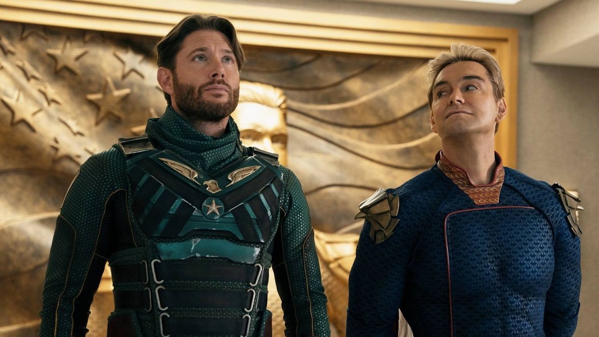    Кадр из сериала «Пацаны», реж. Филип Сгриккиа, Фред Туа, Сара Бойд и др., Prime Video