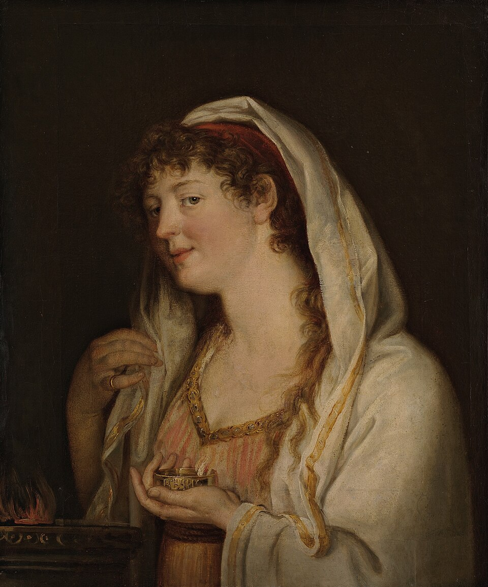 Екатерина Иванова (урождённая Диммерт), супруга художника, 1800 год