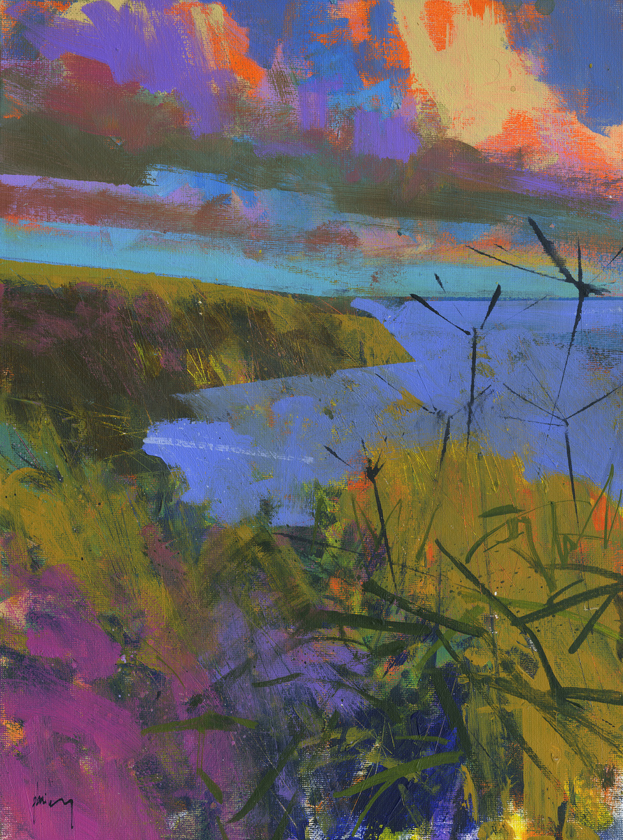 © Пол Стивен Бэйли (Paul Steven Bailey). Цвета Сент-Нонс. 2026. Примечание. Имеется в виду территория с руинами часовни Сент-Нонс (St Non’s Chapel), расположенная в Уэльсе. - М.Л.