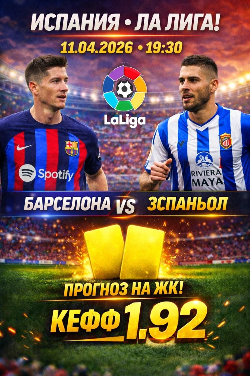 Барселона — Эспаньол прогноз и ставки на футбол.
