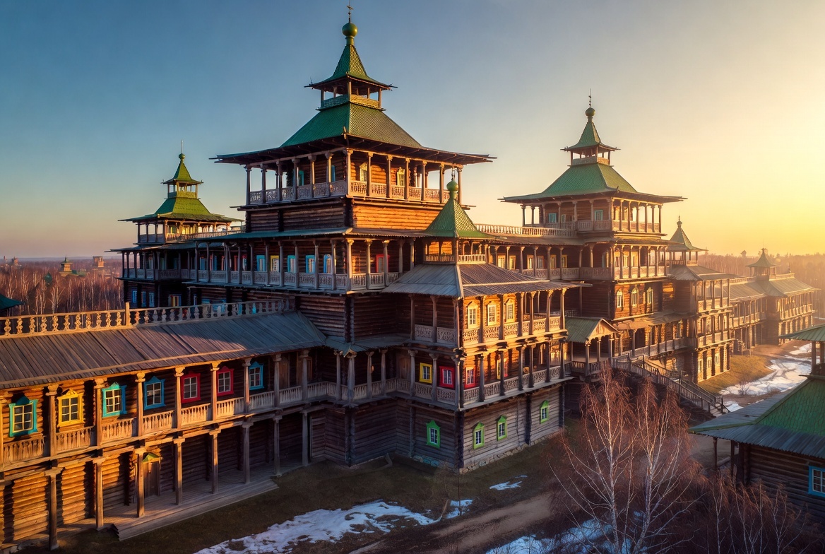 Дворец в Коломенском (Деревянное зодчество)