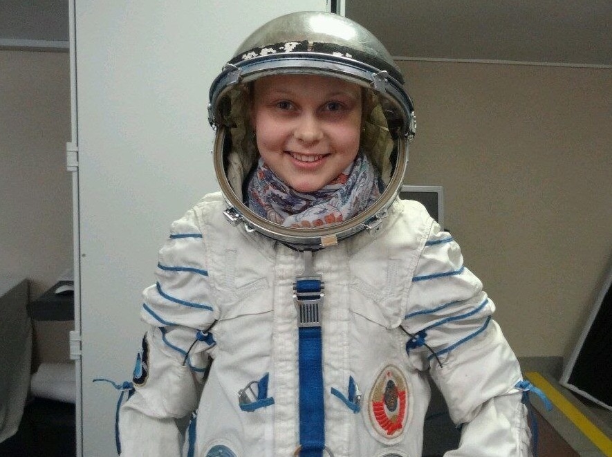 В детстве. Первый раз в Музее космонавтики