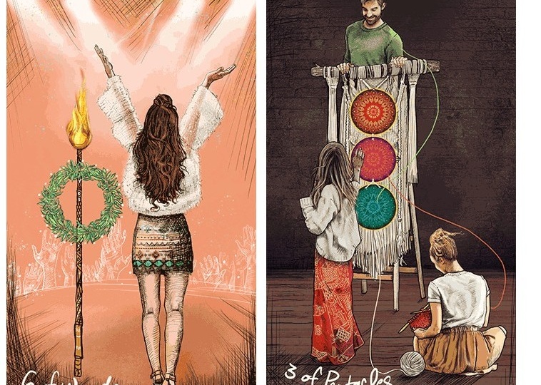 Как можно прочитать сочетание карт 6 жезлов и 3 пентаклей