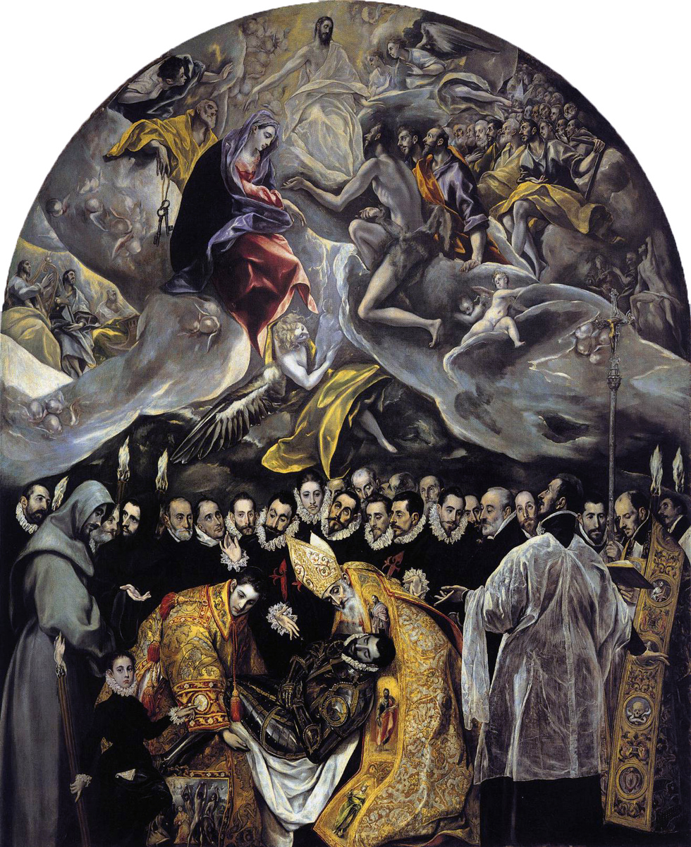 Эль Греко, Погребение графа Оргаса, 1586 г.