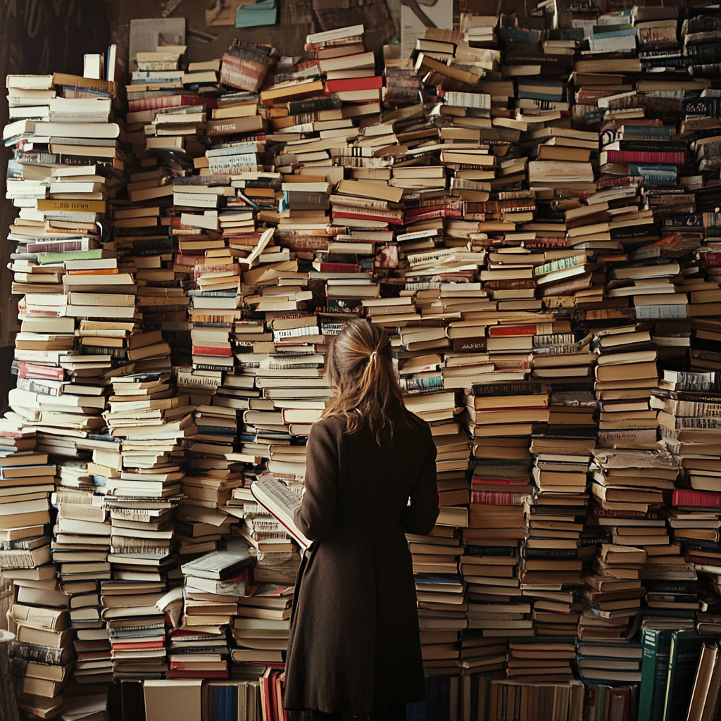 Я беру книги даже с развалов и барахолок бесплатно.