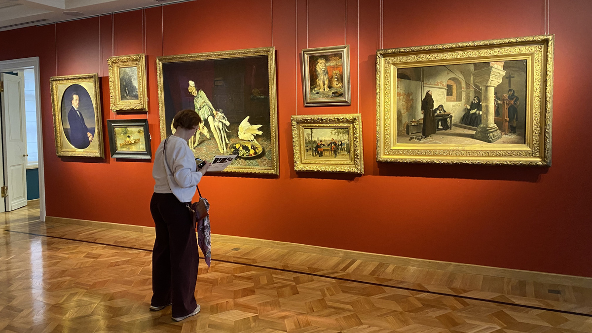 Картины из коллекции Сергея Третьякова, временно предоставленные Эрмитажем для московского музея