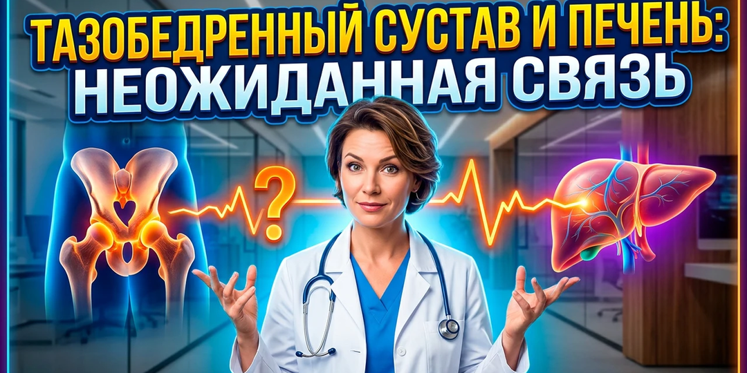 Цигун и тазобедренный сустав: при чём тут Печень