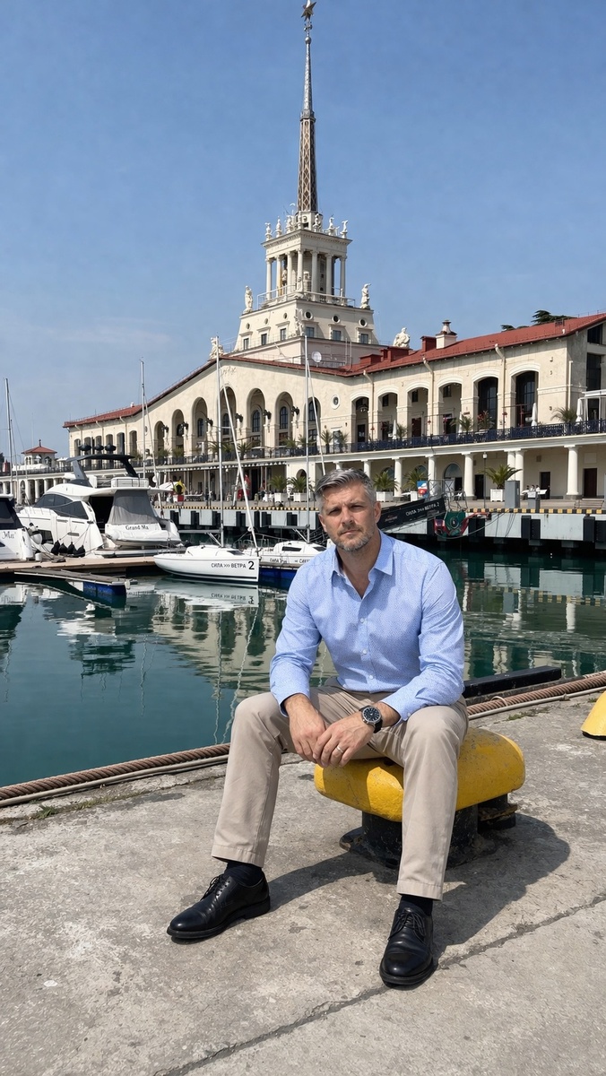 Морвокзал Сочи, набережная