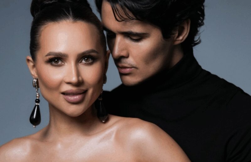    Валерия Чекалина с гражданским мужем Луисом Сквиччиарини.