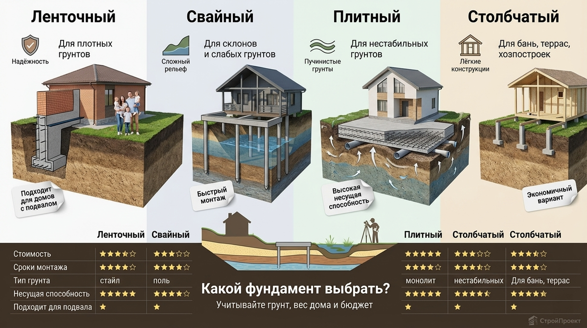 Фундаменты