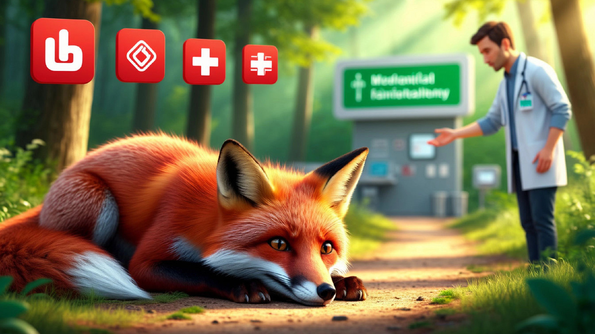 Лиса, которая не боится и идёт на контакт, — это не повод для умиления. Это опасный сигнал. Ваше любопытство может стать для вас смертельным. Отступите, не рискуйте, обратитесь к врачу.