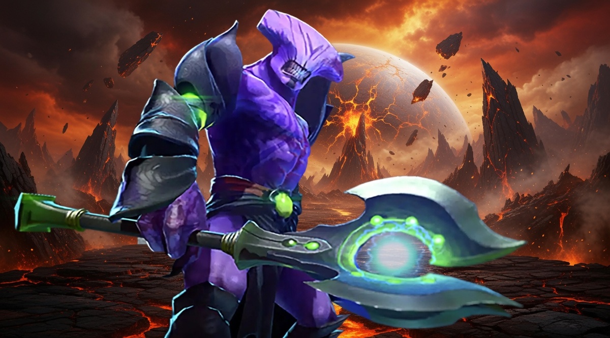 Faceless Void (также известный как Дарктеррор) — герой в игре Dota 2, обладающий способностью манипулировать временем. Его история и особенности связаны с параллельным миром и уникальными способностями.
