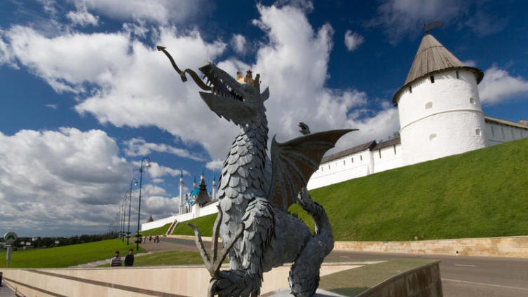    Казанский крылатый змей Зилант. Чем он знаменит? Фото: Lukyanov Valery Valentinovitch, по лицензии shutterstock.com