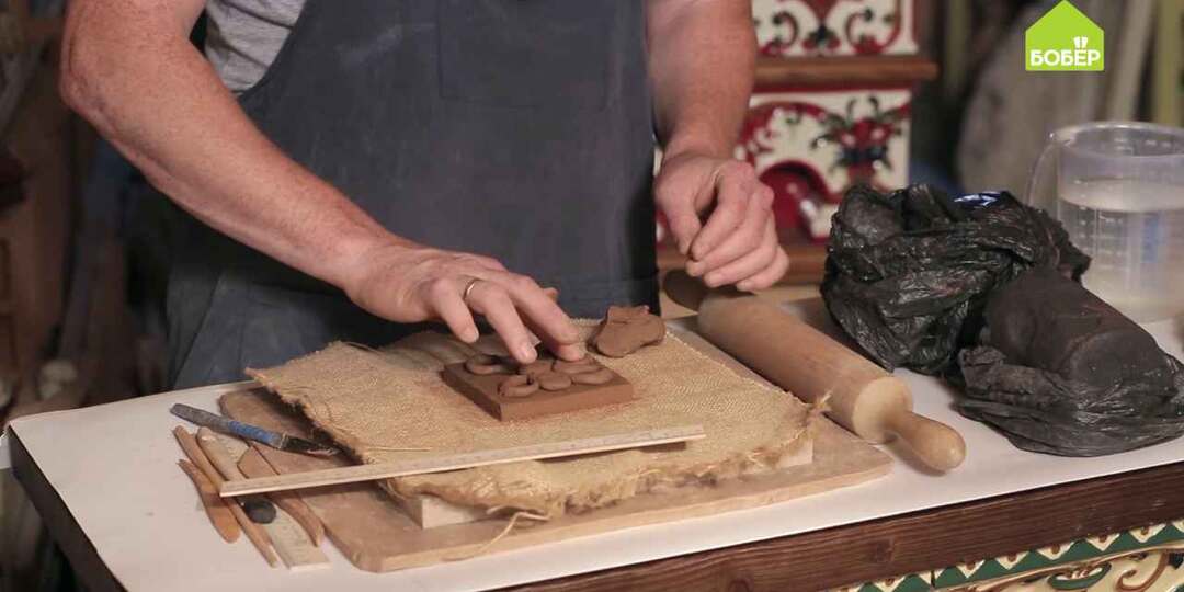 Как изготовить изразец
