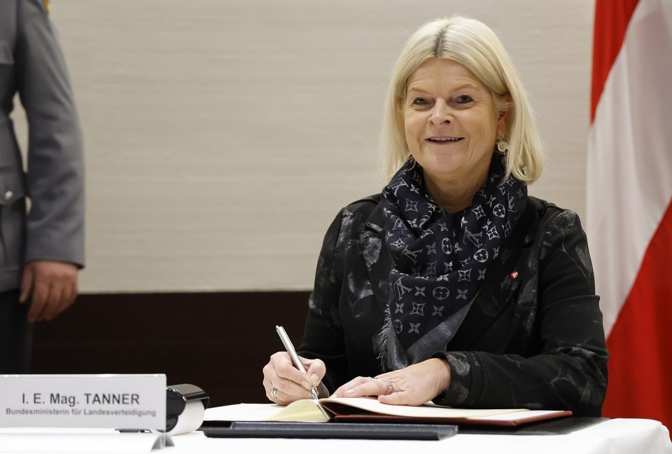    Министр обороны Австрии Клаудия Таннер GLOBAL LOOK PRESS