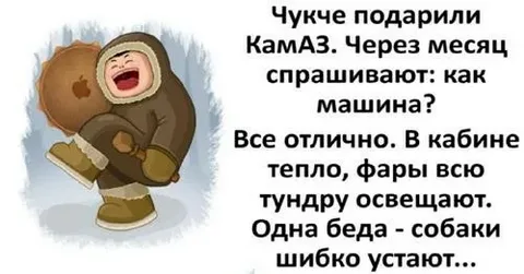 анекдоты про чукчу очень смешные