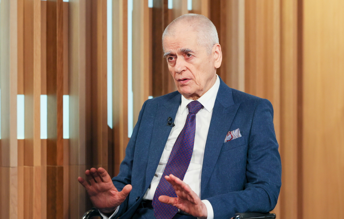    Академик РАН, заместитель президента Российской академии образования Геннадий Онищенко  Виталий Смольников/ТАСС