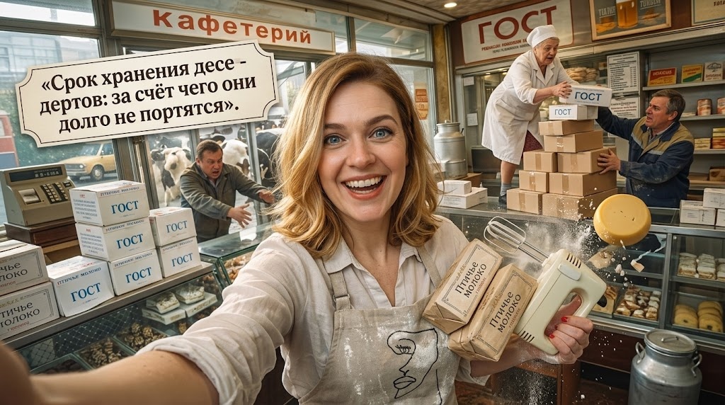    За счет чего кондитерские изделия долго не портятся admin