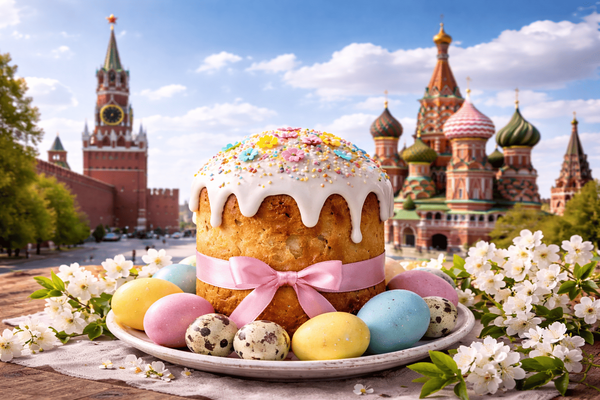    Кулич с президентского стола раскрыт / progorod59