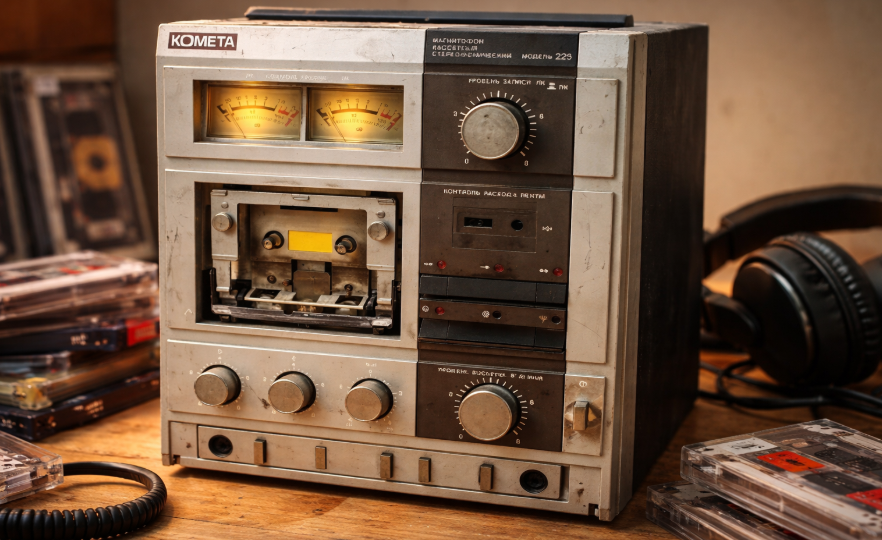 Все думали, что советские кассетники не умеют звучать. «Комета-225» молча доказывает обратное уже сорок лет
