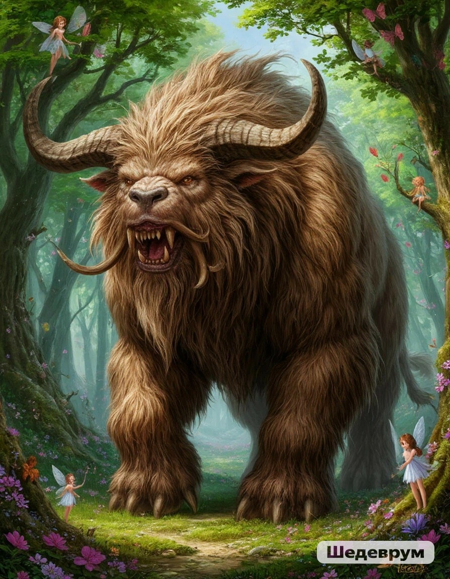 Рогатое чудовище 