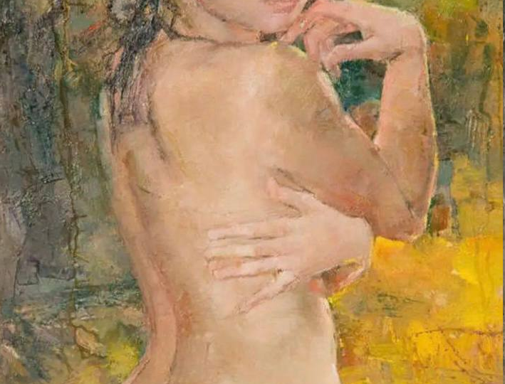 Водные процедуры на картинах художников