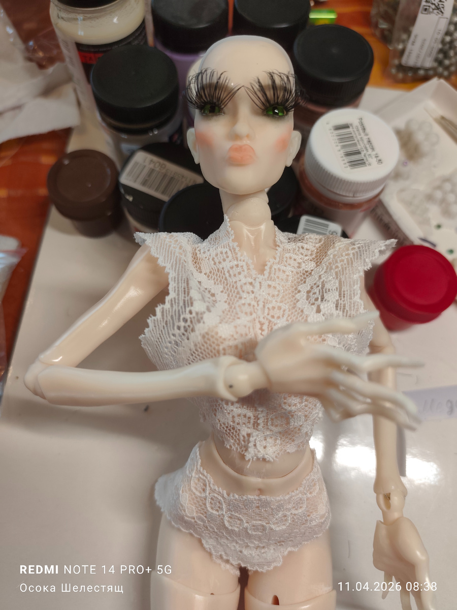 ООАК. Эфа. Работаем над образом. Нижнее белье крайне необходимый элемент для красотки.