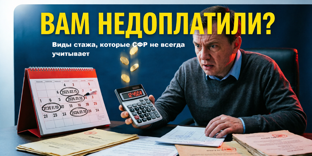 «Стаж есть, а баллов нет»: периоды, которые часто забывают учесть при назначении пенсии — как это исправить