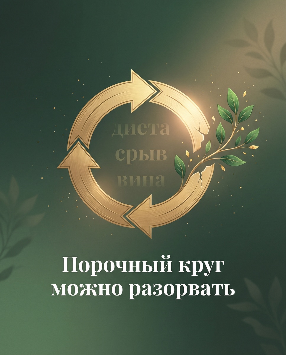 Устали ходить по кругу?
🔄 Худеть → срываться → набирать вес → винить себя...
📉 Пробовать новые диеты, тратить деньги на "волшебные средства" и ждать "понедельника".