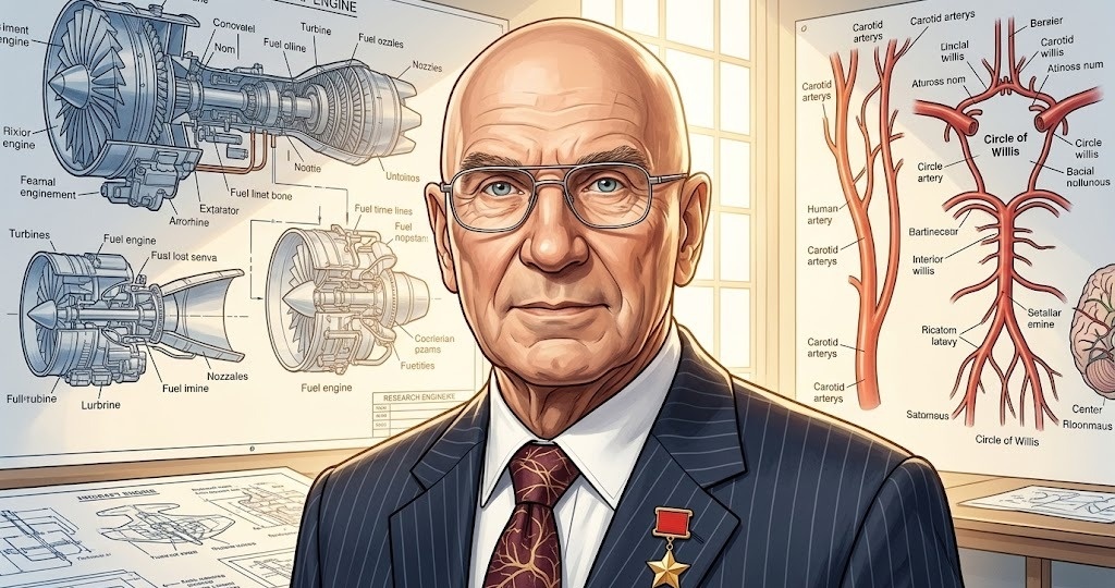 Инженер против старости: как академик Микулин научился чистить мозг в 80 лет.