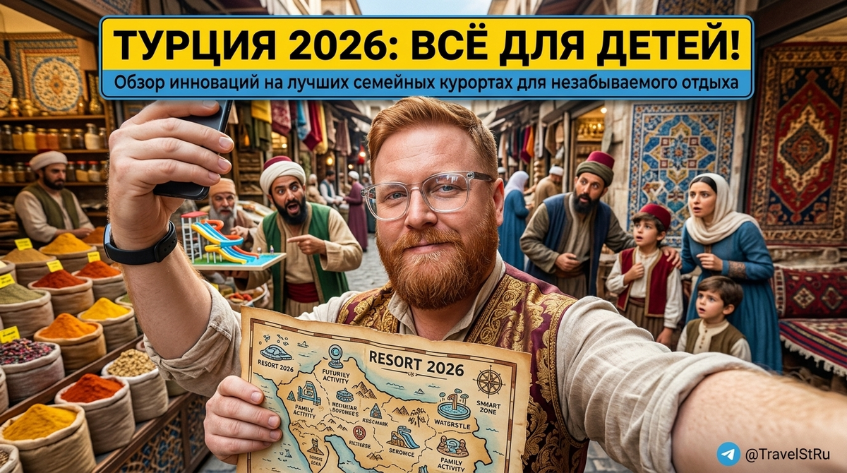 Турция семейные курорты: что нового для отдыха с детьми в 2026