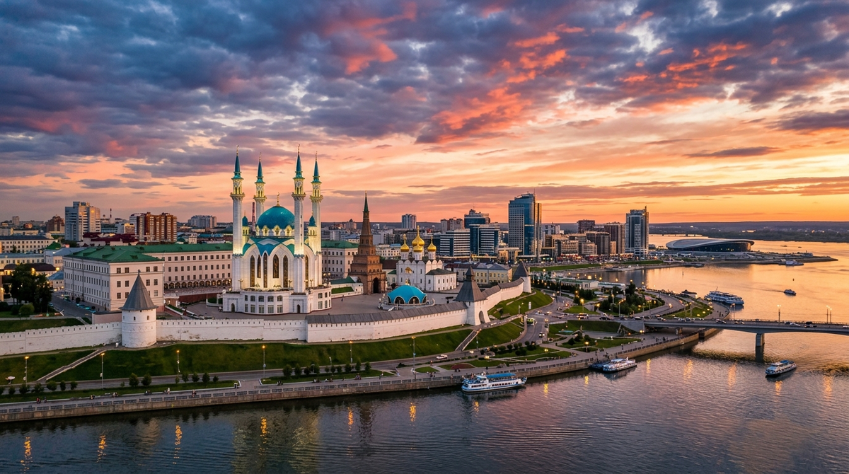 Казань удивляет гармоничным сосуществованием разных культур