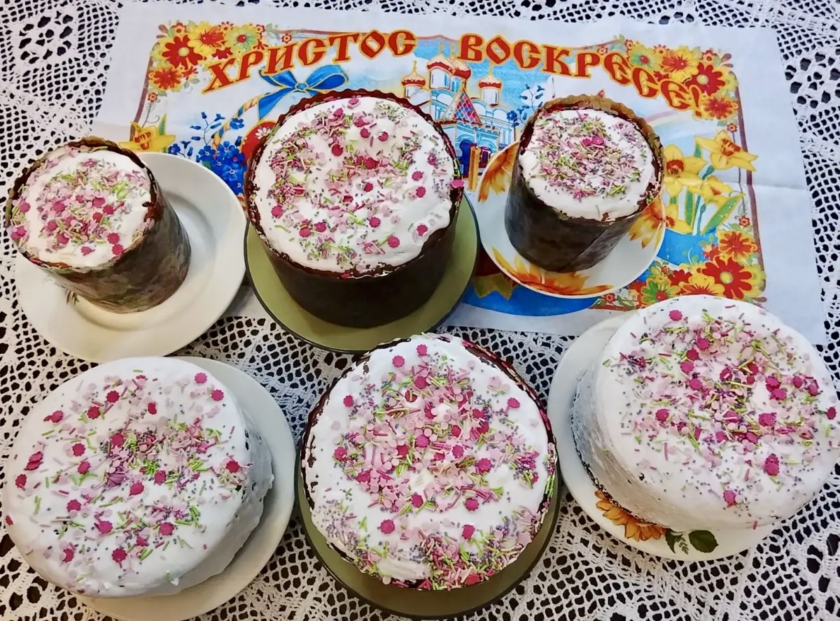 Мамины куличи в этом году уже готовы