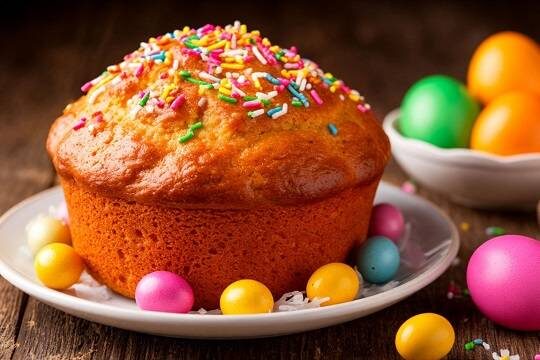    Аналитики рассказали о новых пасхальных трендах в России (изображение: shedevrum.ai)