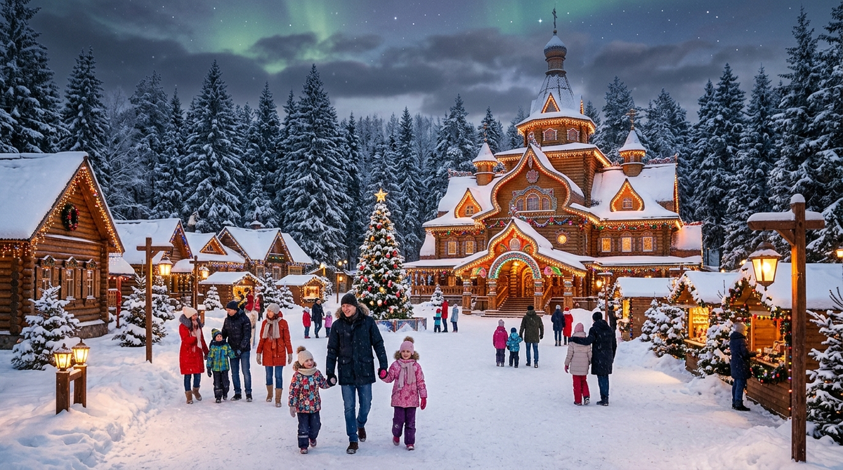 Великий Устюг — сказочный город, где зима не заканчивается