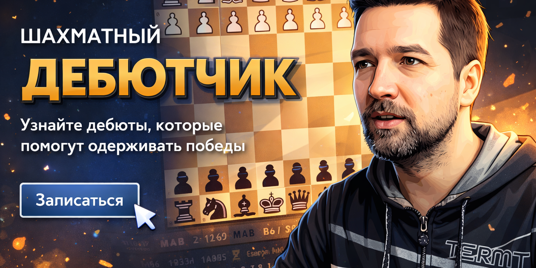 Курс «Дебютчик». Ферзевый гамбит — атака вместо скучной теории