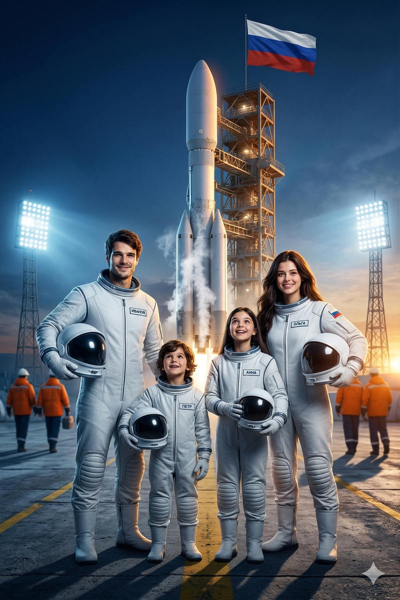 Фотосессия через нейросеть на день космонавтики — лучшие ИИ промты для космического образа