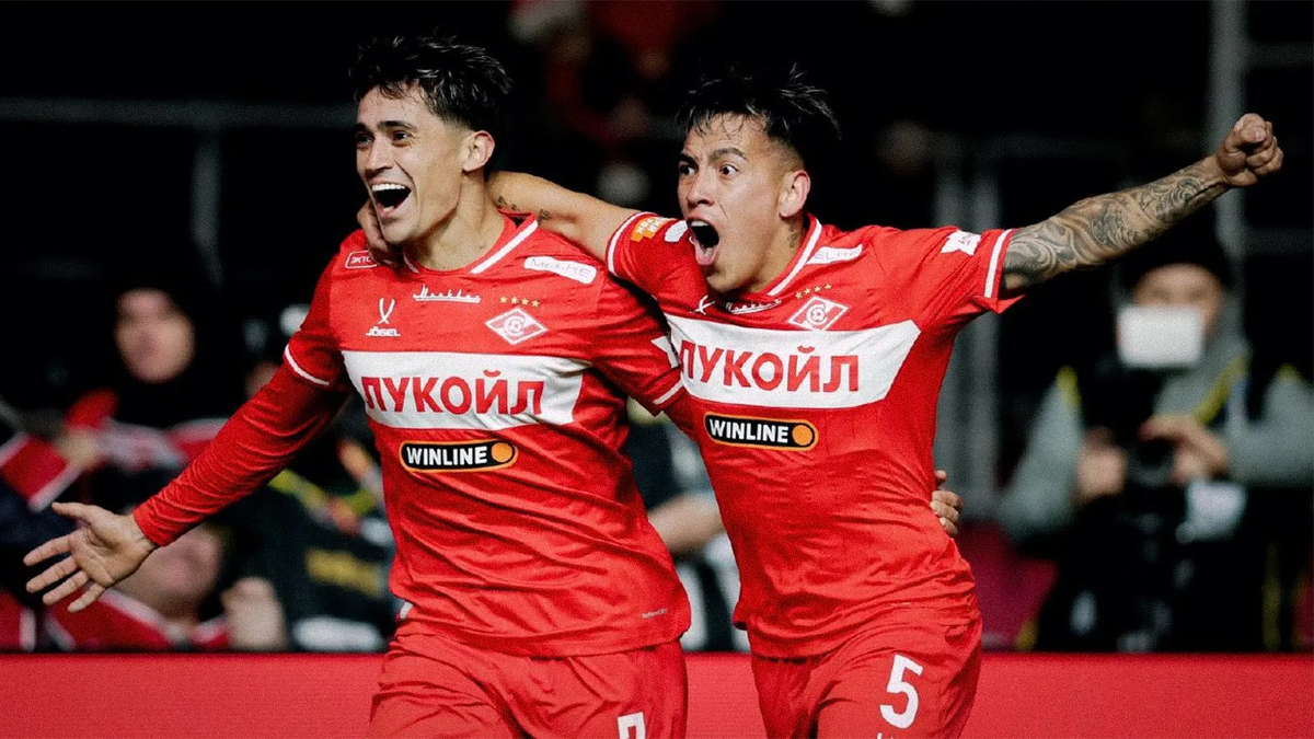 Два друга, аргентинцы Эсекьель Барко и Пабло Сорари игроки "Спартака". Фото из интернета.