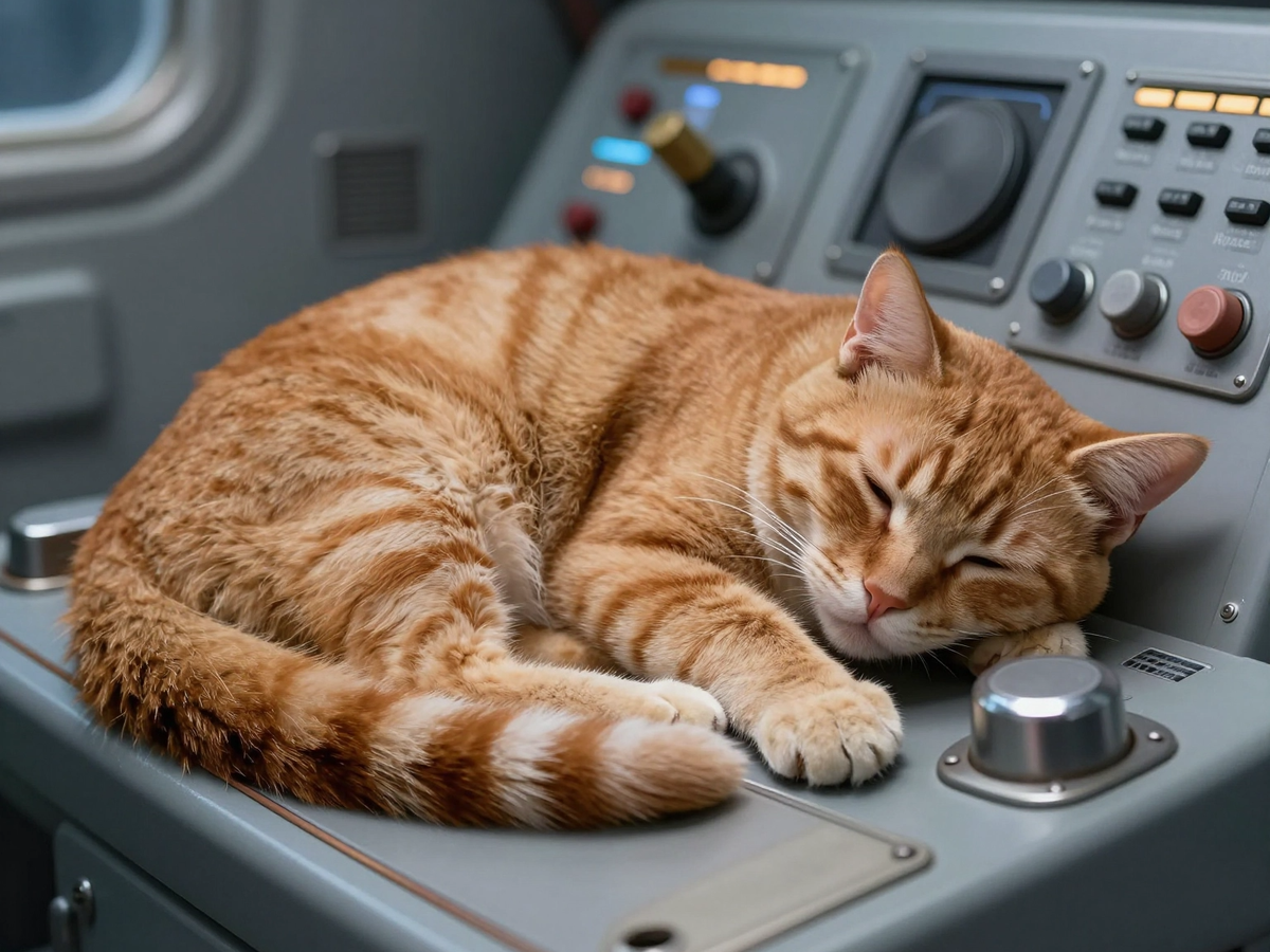 Кот может спать 20 часов в сутки