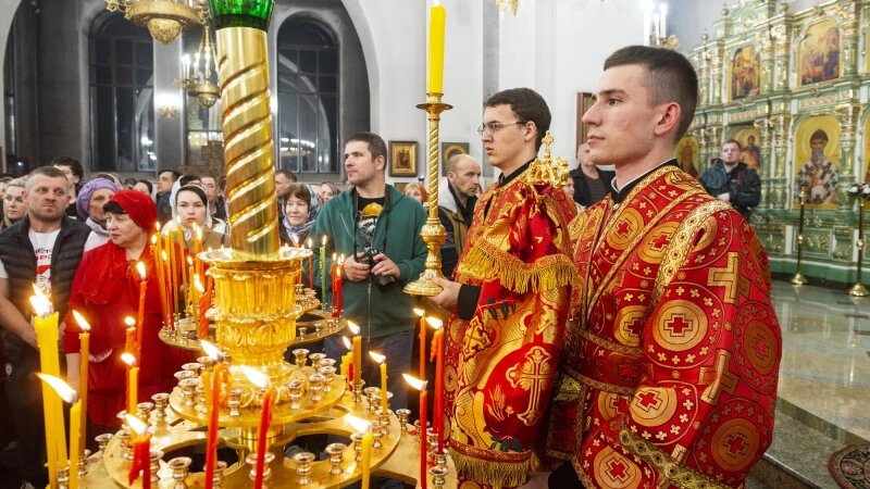     Как прошла Пасха в Барнауле. Анна Зайкова
