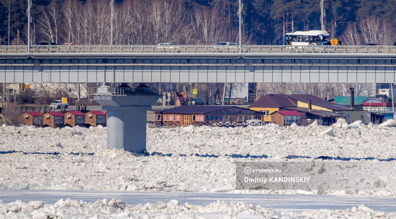 Уровень воды в Томи за сутки поднялся на 6 метров: что происходит с ледоходом в Томске?