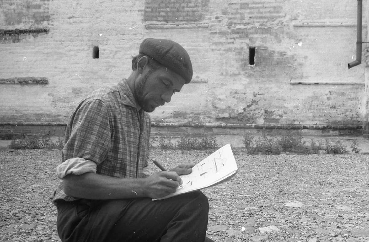 Георгий Кикин. Фото из семьи художника