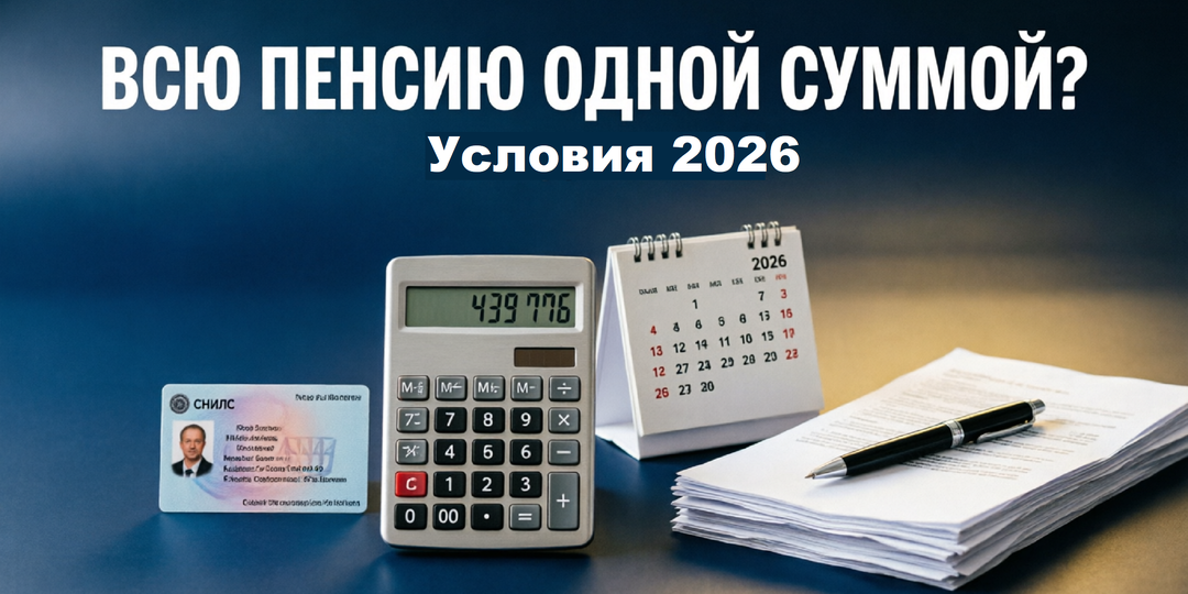 440 тысяч рублей на руки: кто реально получит накопительную пенсию сразу