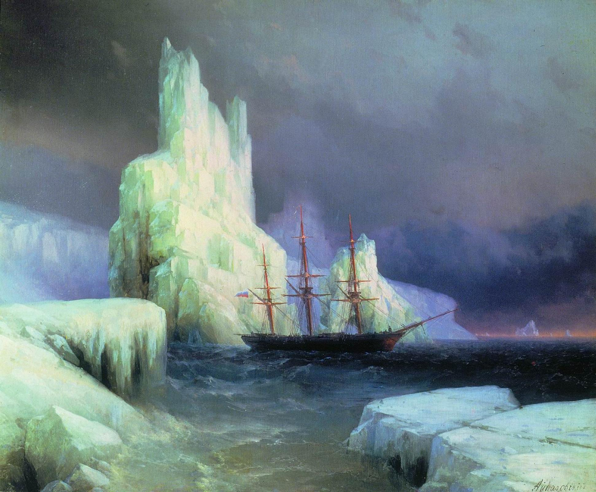 Ледяные горы. 1870. 
