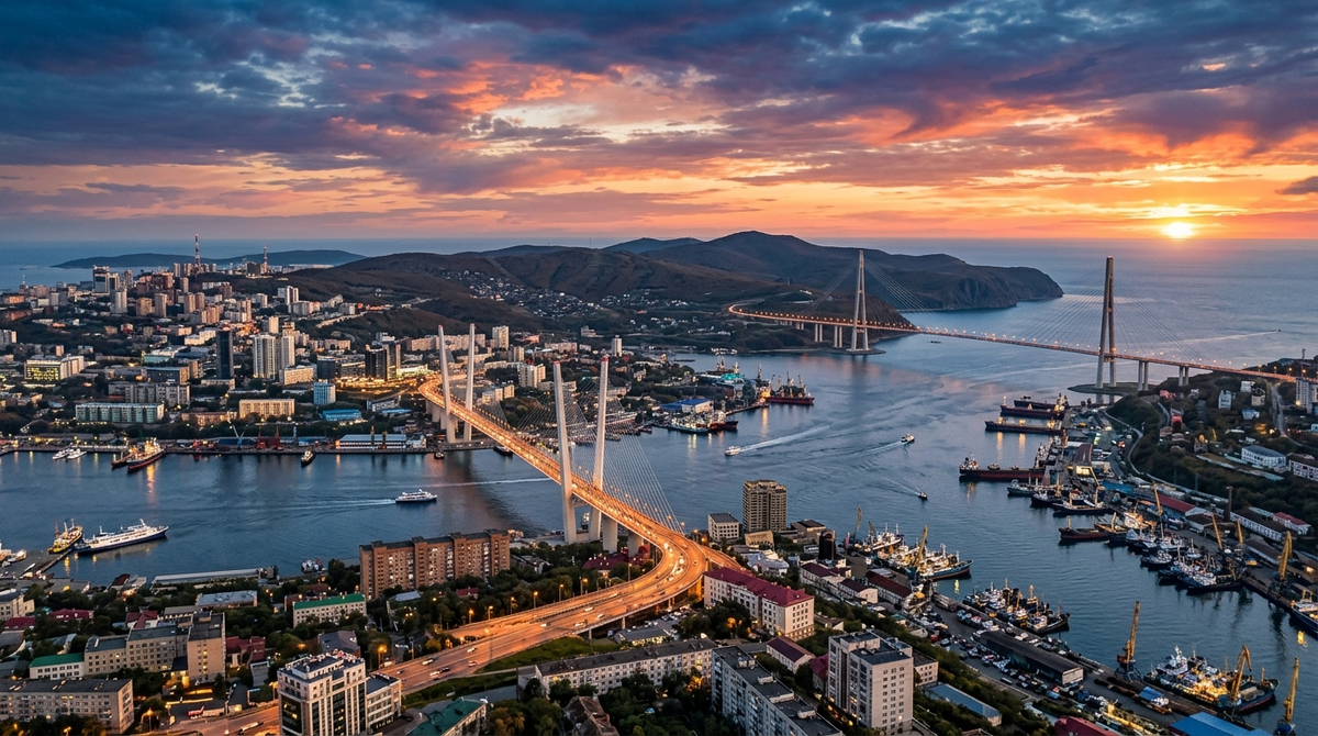 Владивосток — город, где Россия встречается с Азией