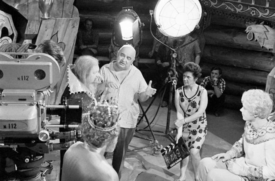 На съёмках "Огонь, вода и ... медные трубы"