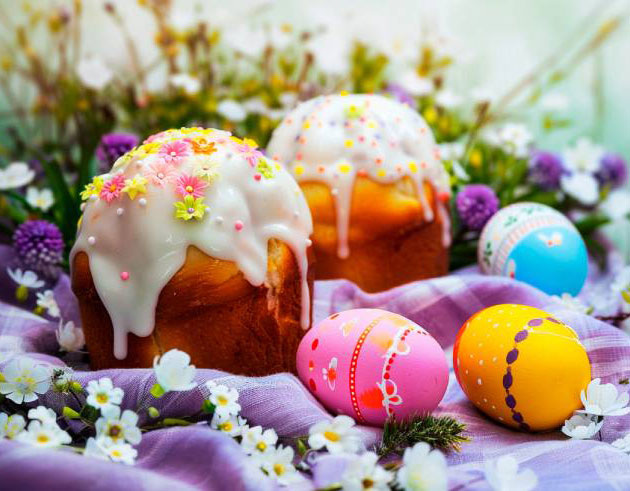 С праздником Пасхи!